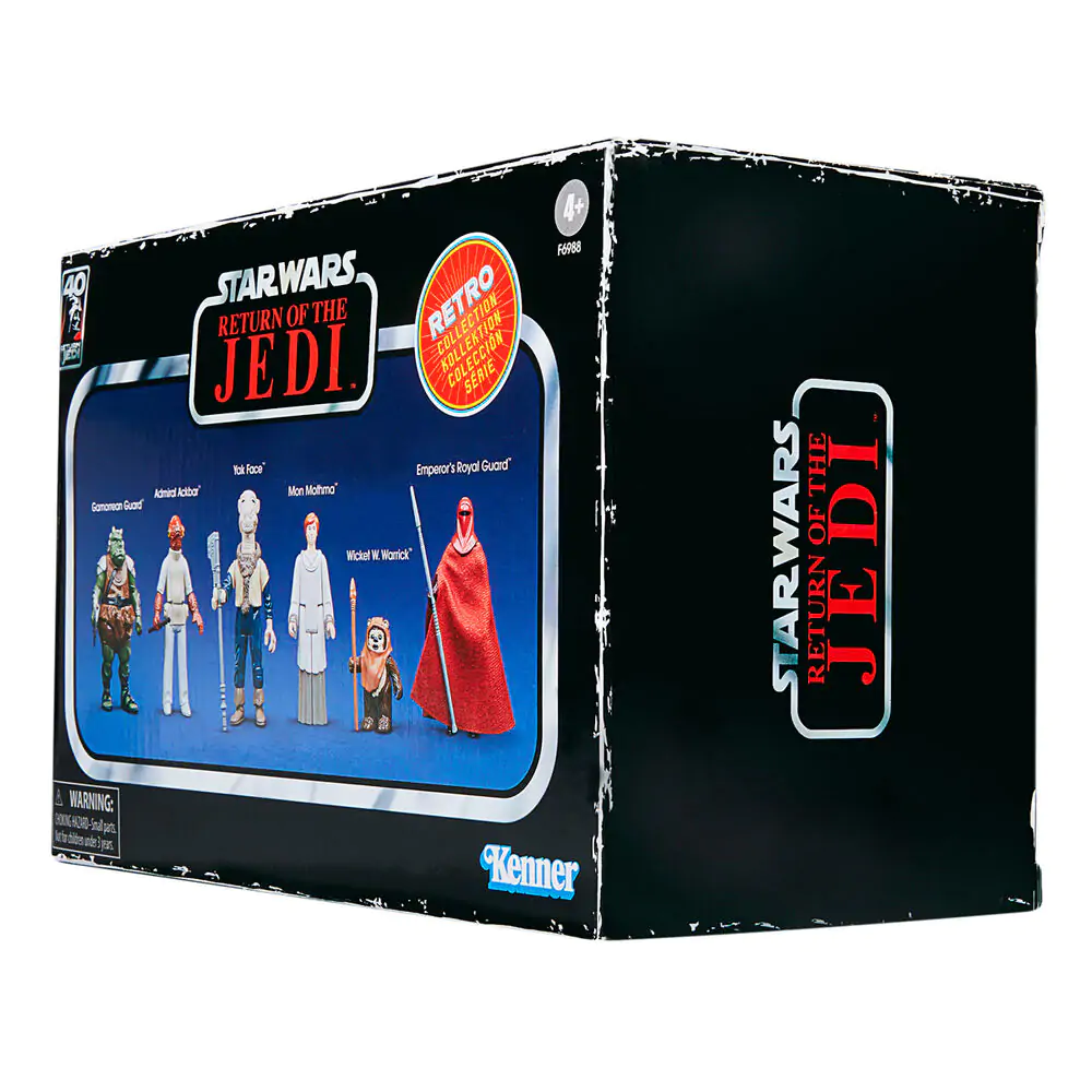 Star Wars Return of the Jedi Retro Collection figúrka 9,5 cm sada 6 ks produktová fotografia