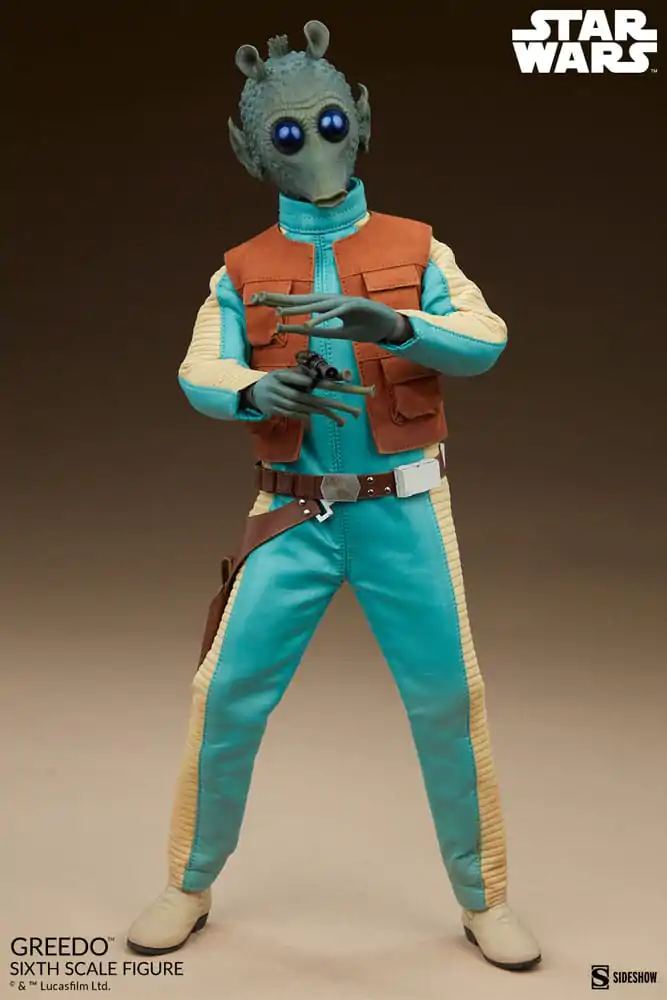 Star Wars Scum &amp; Villainy Action Figure 1/6 Greedo 30 cm termékfotó