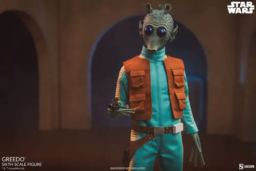 Star Wars Scum &amp; Villainy Action Figure 1/6 Greedo 30 cm termékfotó