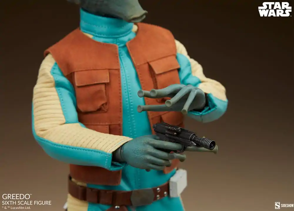 Star Wars Scum &amp; Villainy Action Figure 1/6 Greedo 30 cm termékfotó