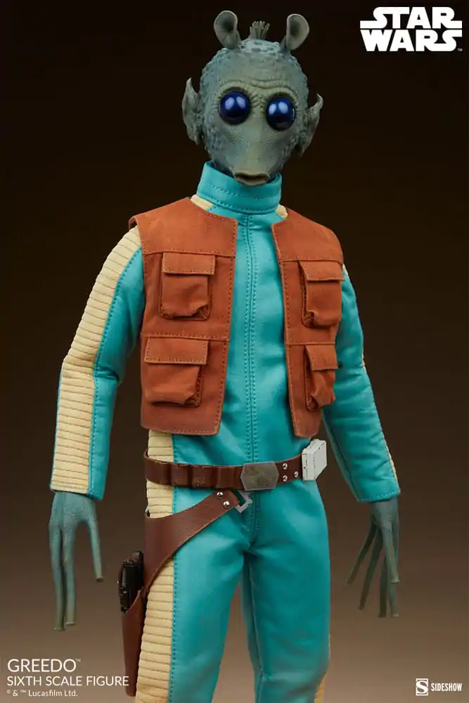 Star Wars Scum &amp; Villainy Action Figure 1/6 Greedo 30 cm termékfotó