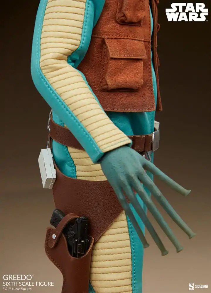 Star Wars Scum &amp; Villainy Action Figure 1/6 Greedo 30 cm termékfotó