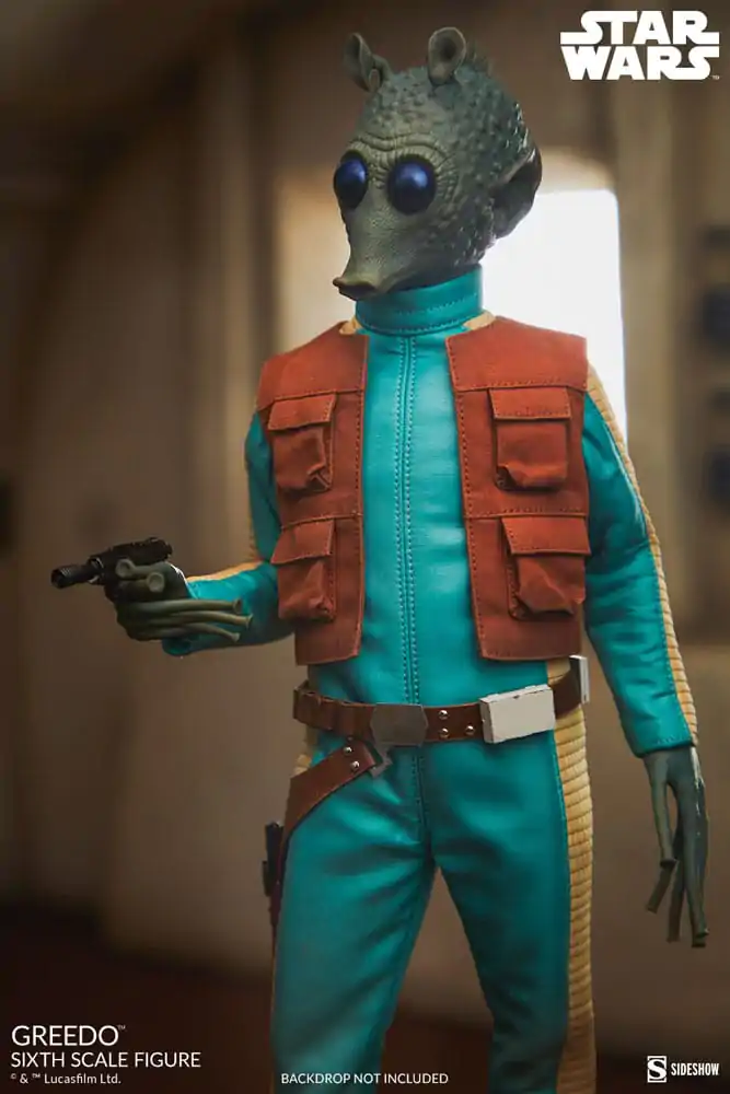 Star Wars Scum &amp; Villainy Action Figure 1/6 Greedo 30 cm termékfotó