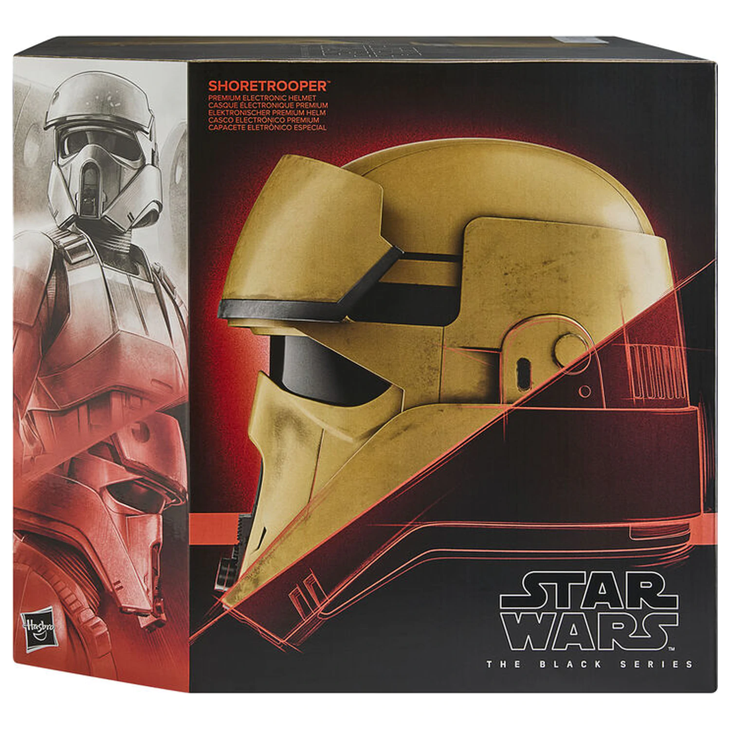 Star Wars Shoretrooper elektronická prilba produktová fotografia
