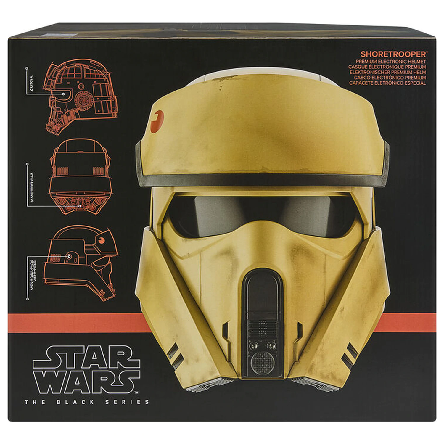 Star Wars Shoretrooper elektronická prilba produktová fotografia