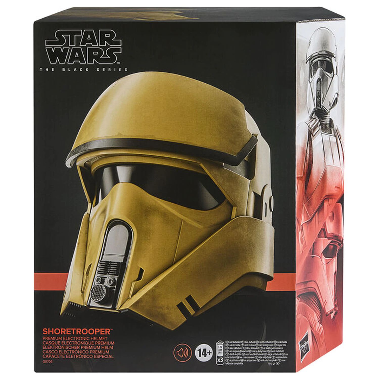 Star Wars Shoretrooper elektronická prilba produktová fotografia