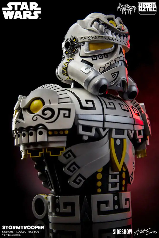 Star Wars Sideshow Artist Series Designer Busta Stormtrooper od Jesseho Hernandeza 18 cm produktová fotografia