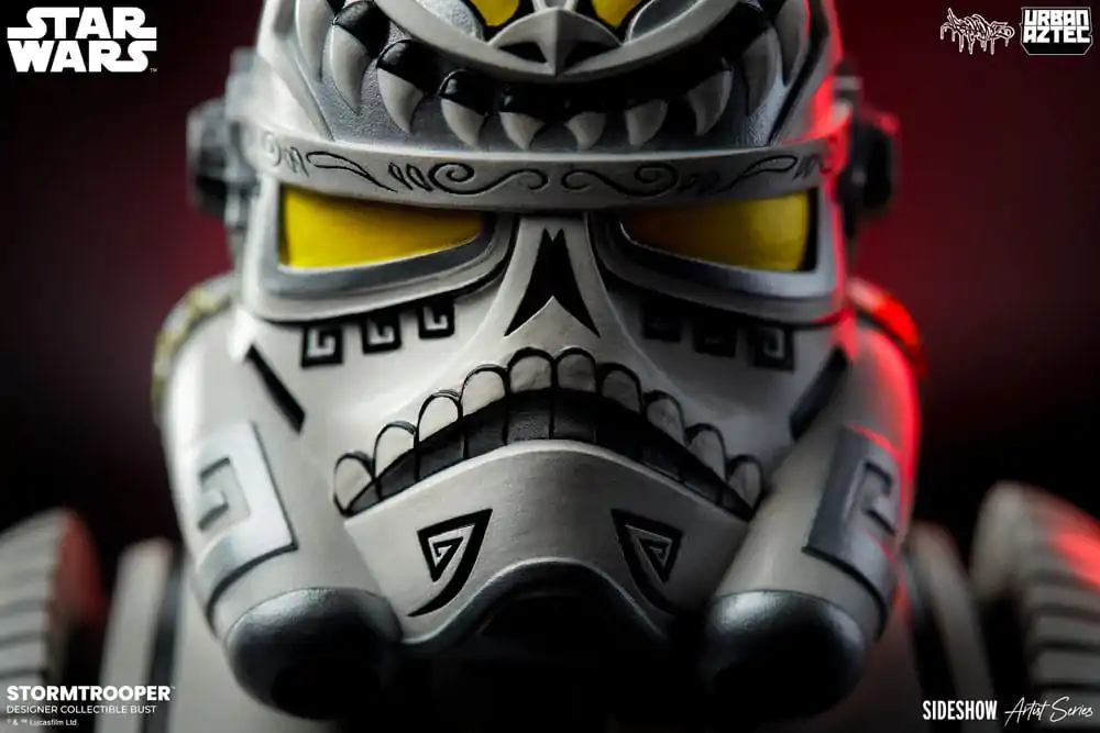 Star Wars Sideshow Artist Series Designer Busta Stormtrooper od Jesseho Hernandeza 18 cm produktová fotografia