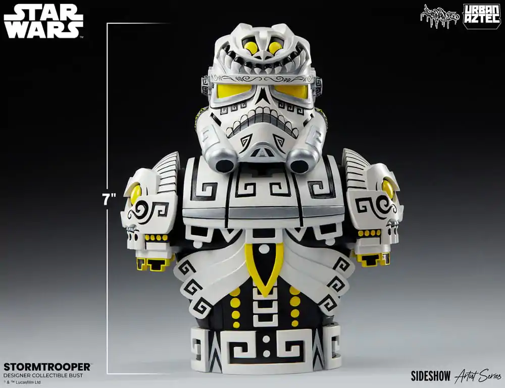 Star Wars Sideshow Artist Series Designer Busta Stormtrooper od Jesseho Hernandeza 18 cm produktová fotografia