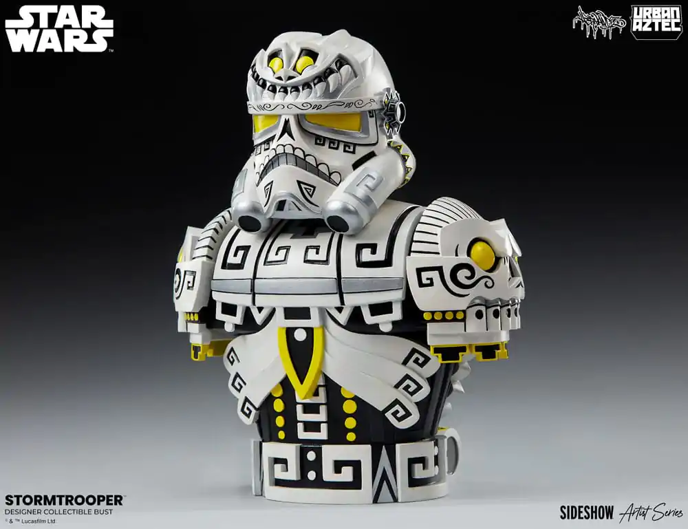 Star Wars Sideshow Artist Series Designer Busta Stormtrooper od Jesseho Hernandeza 18 cm produktová fotografia