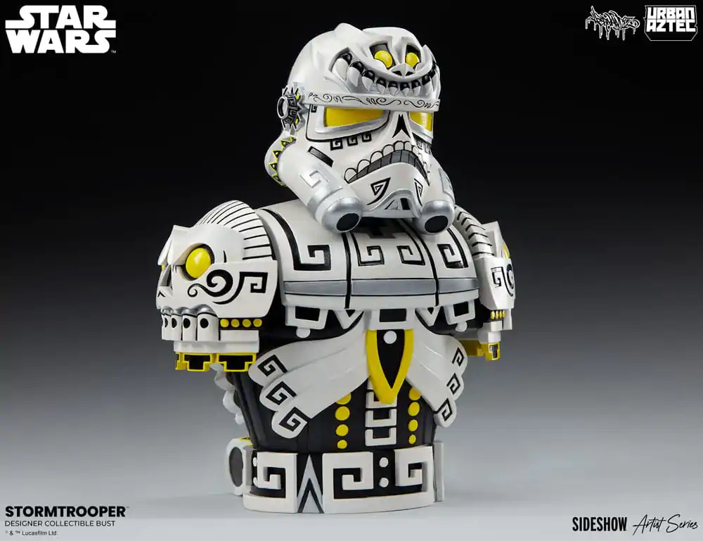 Star Wars Sideshow Artist Series Designer Busta Stormtrooper od Jesseho Hernandeza 18 cm produktová fotografia