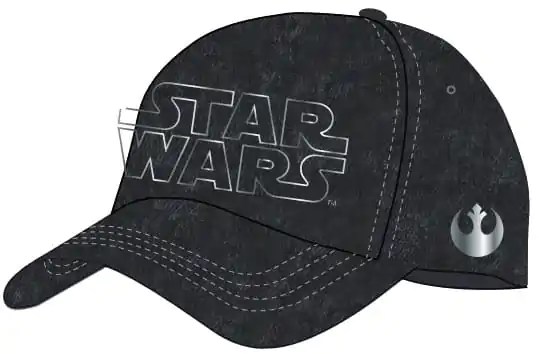 Star Wars Curved Bill Cap Silver Logo termékfotó