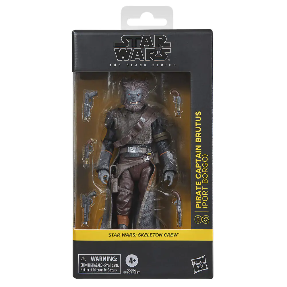 Star Wars Skeleton Crew Pirate Captain Brutus Port Borgo figúrka 15 cm produktová fotografia