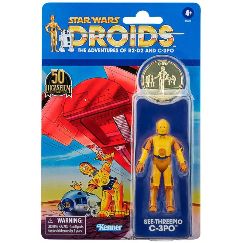 Star Wars: Droids Vintage Collection Akčná figúrka 2021 See-Threepio (C-3PO) 10 cm termékfotó