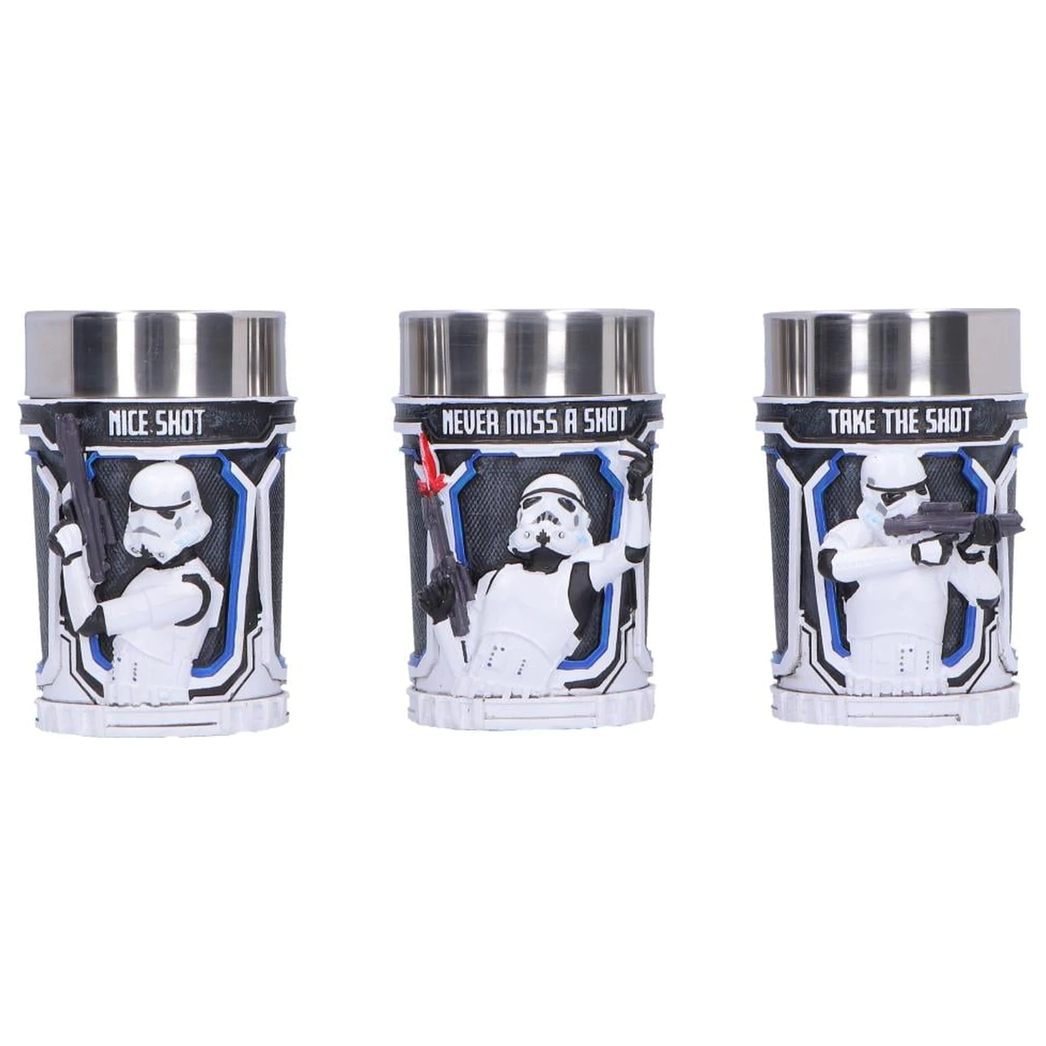 Star Wars Stormtrooper Súprava 3 panákových pohárov produktová fotografia