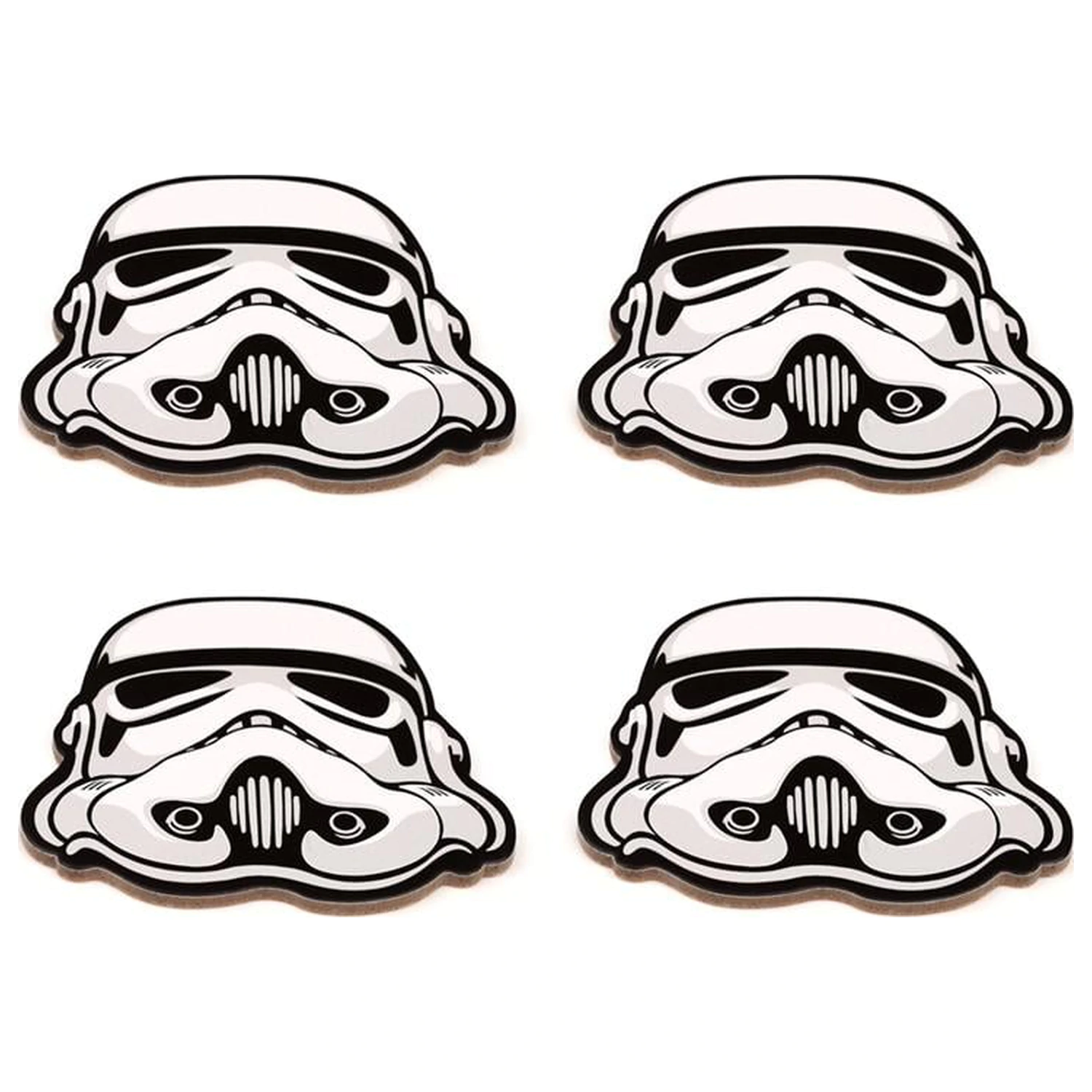 Star Wars Stormtrooper sada 4 podložiek pod poháre produktová fotografia