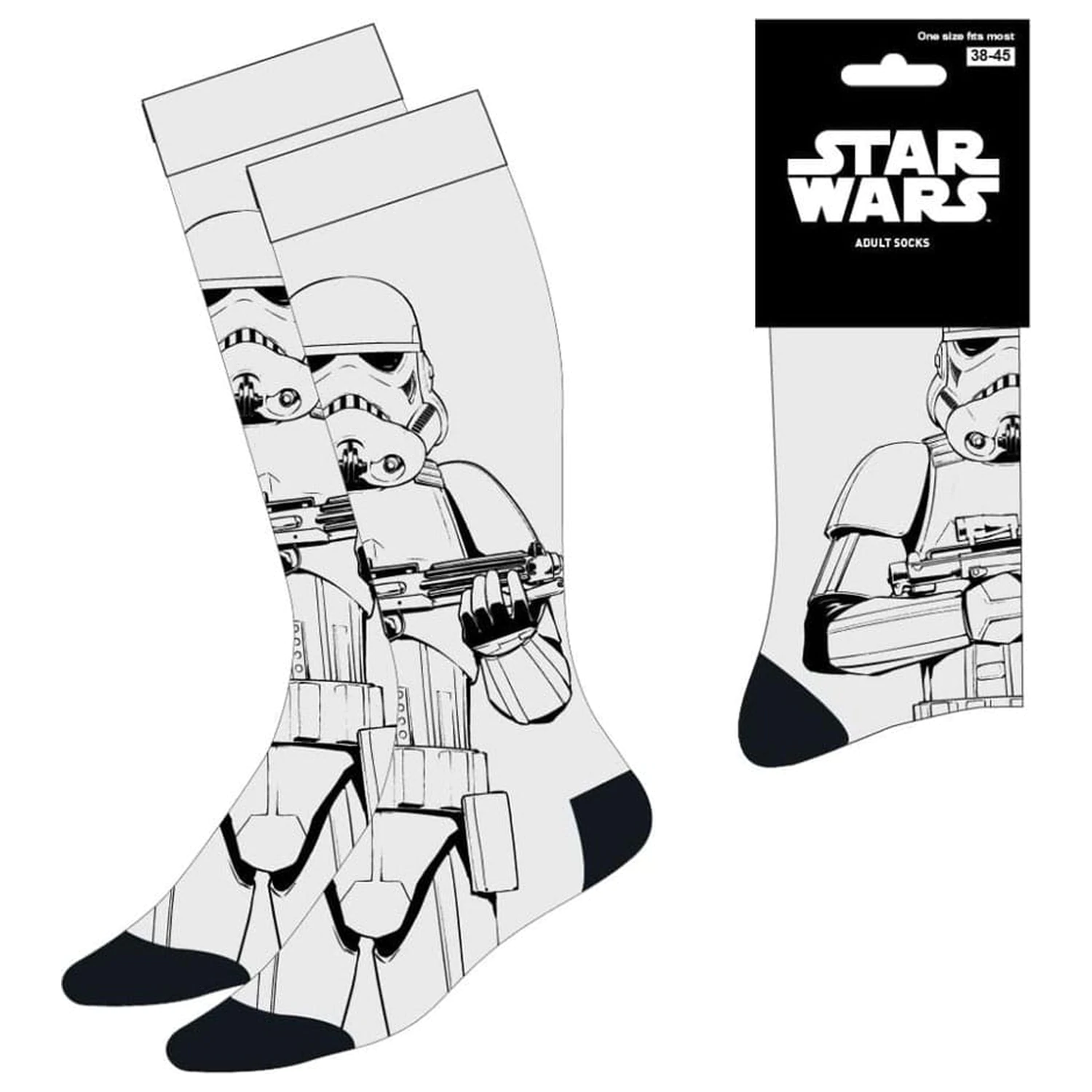 Star Wars Ponožky Stormtrooper 38-45 produktová fotografia
