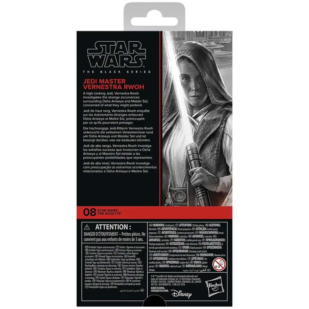 Star Wars The Acolyte Jedi Master Vernestra Rwoh figúrka 15cm produktová fotografia