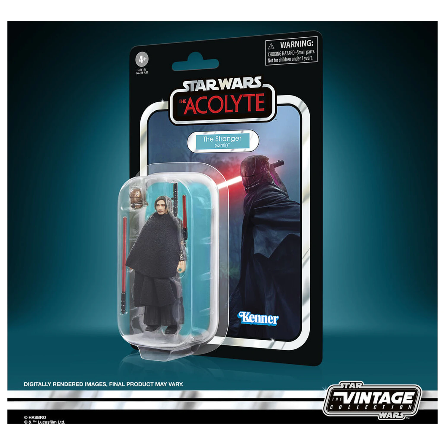 Star Wars The Acolyte The Stranger Qimir figúrka 9,5cm produktová fotografia