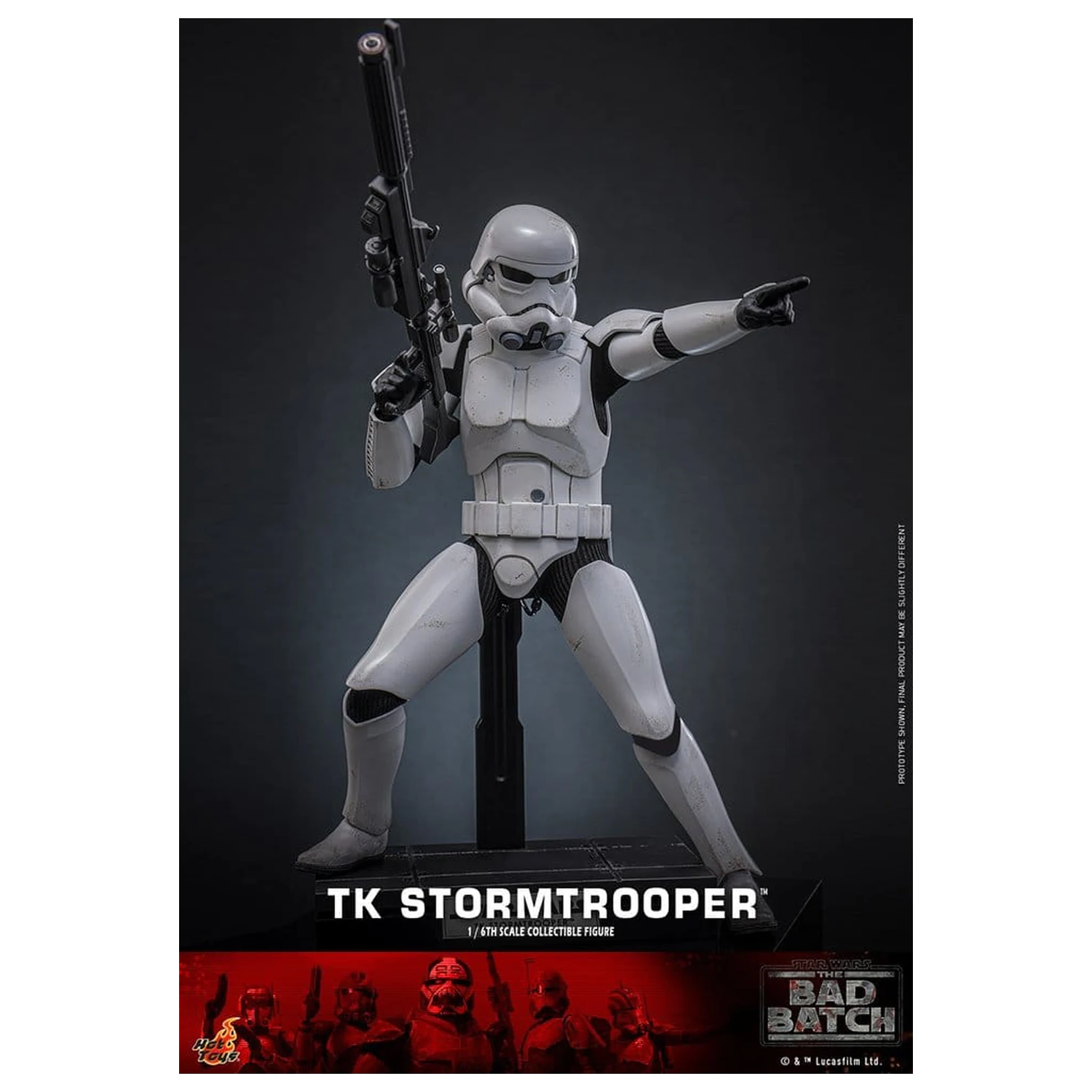 Star Wars: The Bad Batch akčná figúrka 1/6 TK Stormtrooper 30 cm produktová fotografia