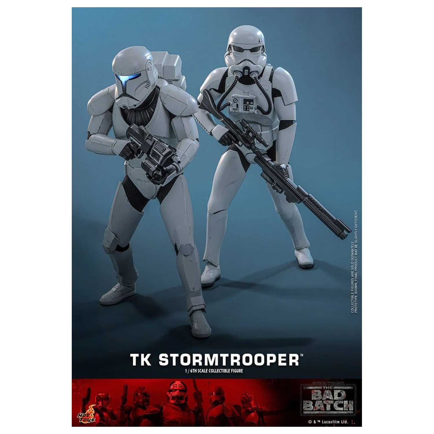 Star Wars: The Bad Batch akčná figúrka 1/6 TK Stormtrooper 30 cm produktová fotografia