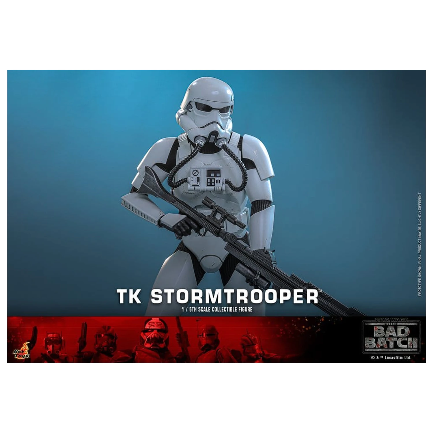 Star Wars: The Bad Batch akčná figúrka 1/6 TK Stormtrooper 30 cm produktová fotografia
