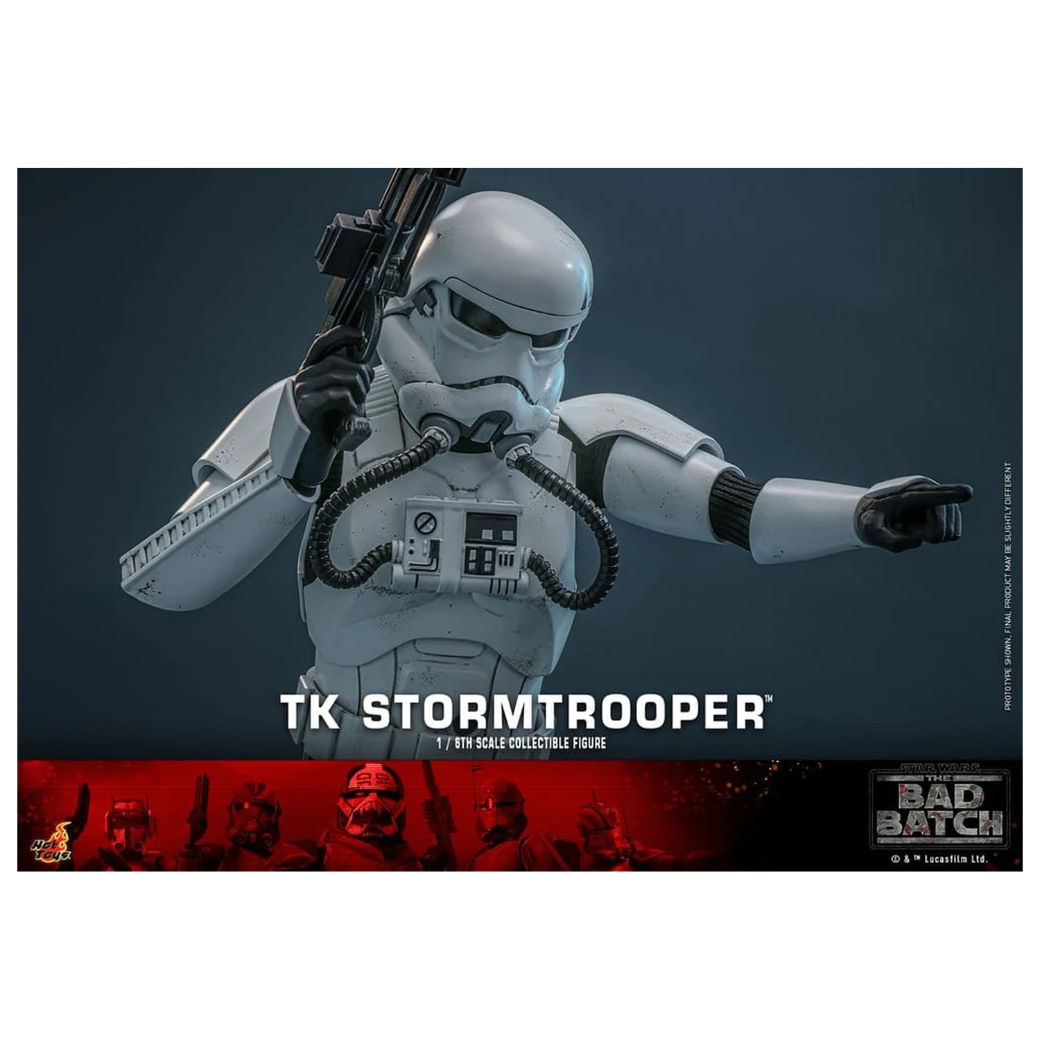 Star Wars: The Bad Batch akčná figúrka 1/6 TK Stormtrooper 30 cm produktová fotografia