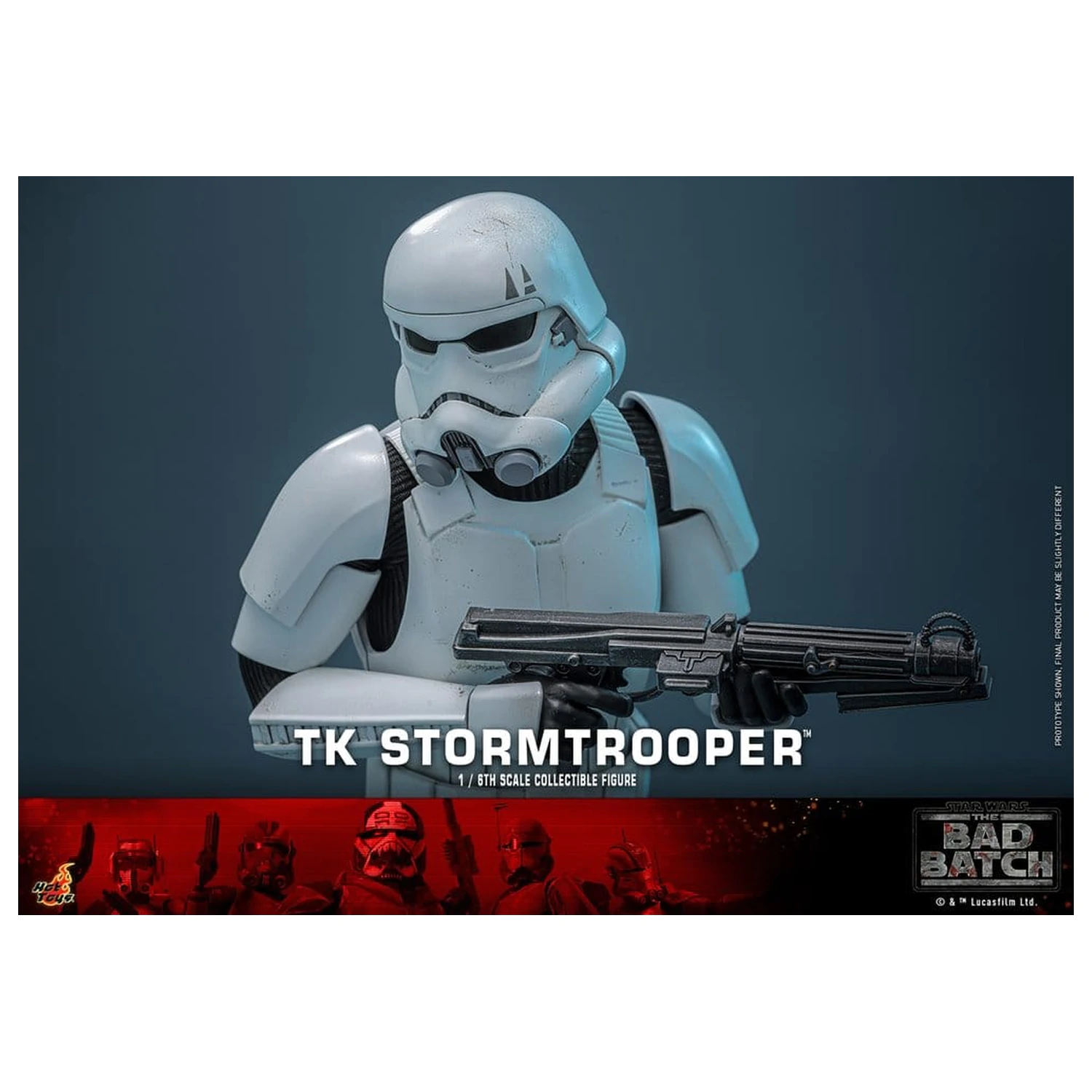 Star Wars: The Bad Batch akčná figúrka 1/6 TK Stormtrooper 30 cm produktová fotografia