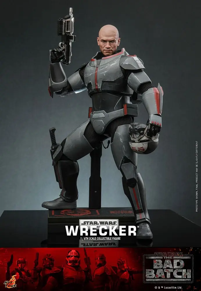 Star Wars: The Bad Batch Akčná figúrka 1/6 Wrecker 33 cm produktová fotografia