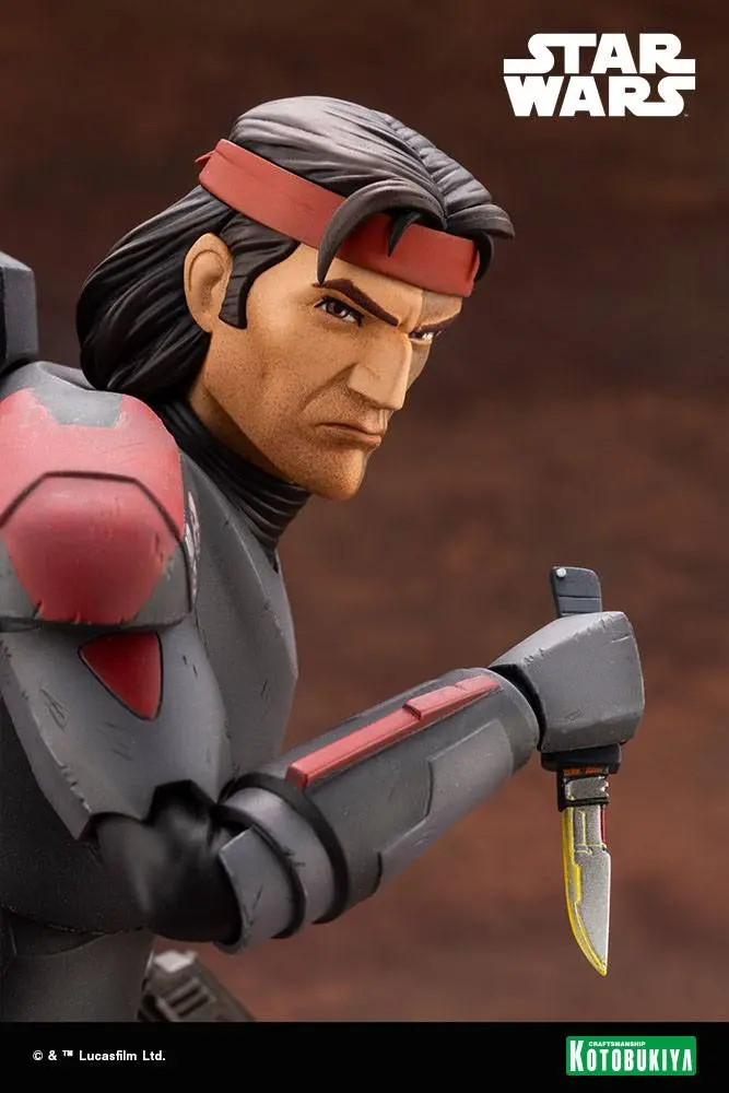 Star Wars The Bad Batch ARTFX PVC socha 1/7 Hunter 25 cm produktová fotografia
