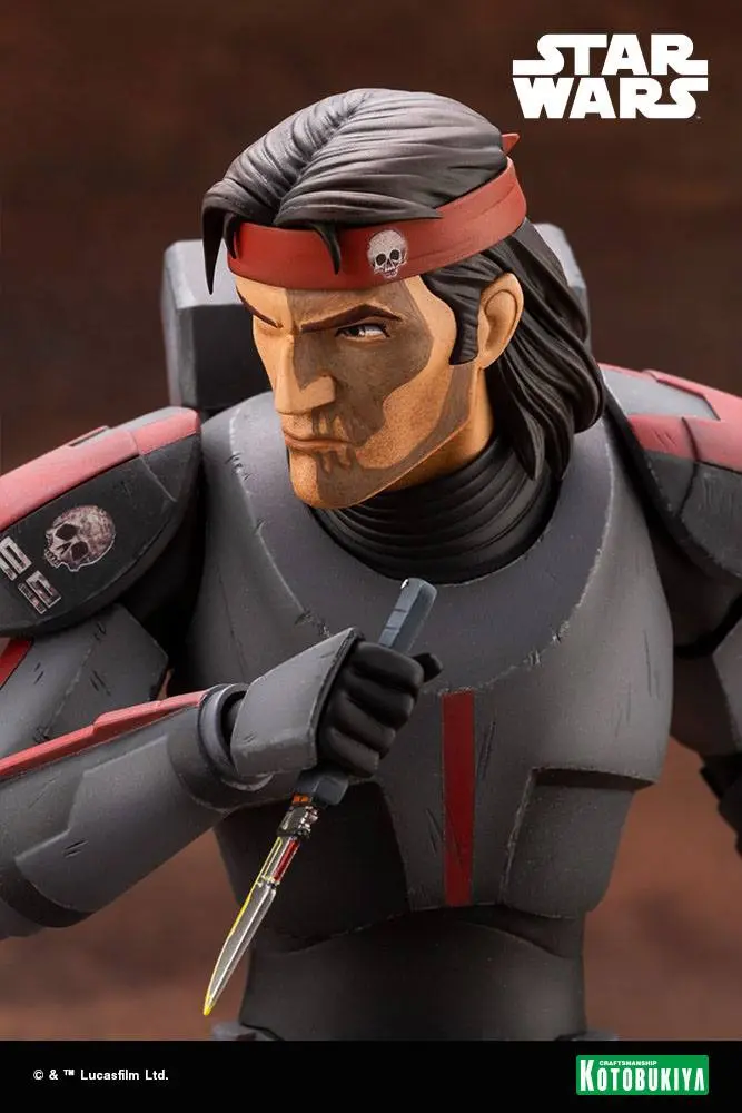 Star Wars The Bad Batch ARTFX PVC socha 1/7 Hunter 25 cm produktová fotografia