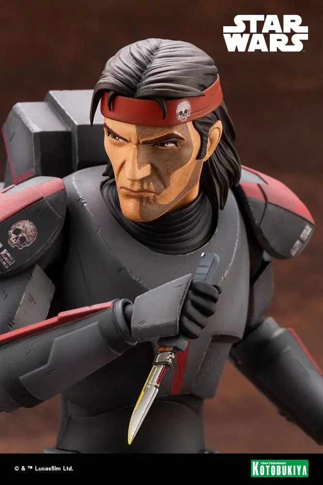 Star Wars The Bad Batch ARTFX PVC socha 1/7 Hunter 25 cm produktová fotografia