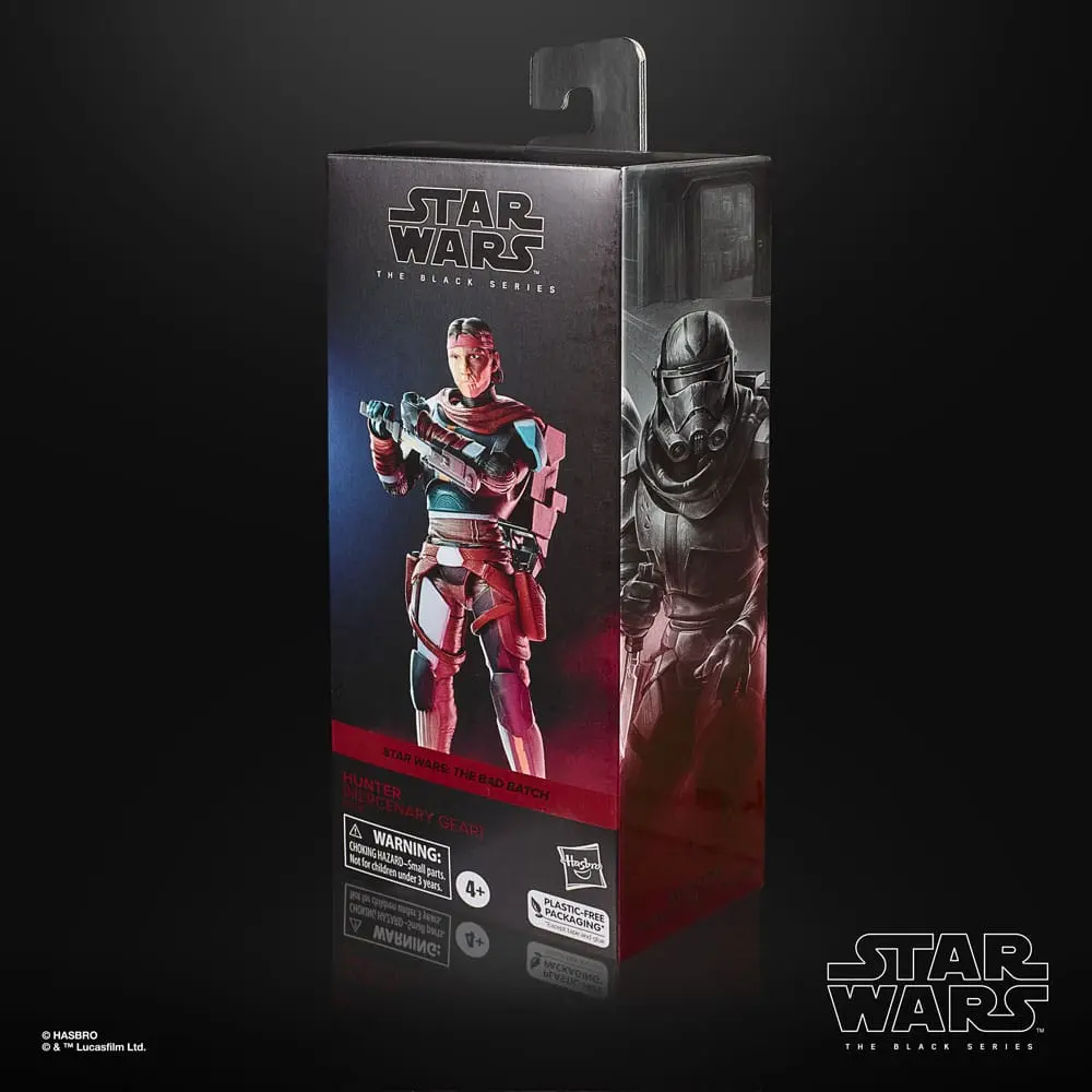 Akčná figúrka Star Wars: The Bad Batch Black Series Hunter (Mercenary Gear) 15 cm termékfotó