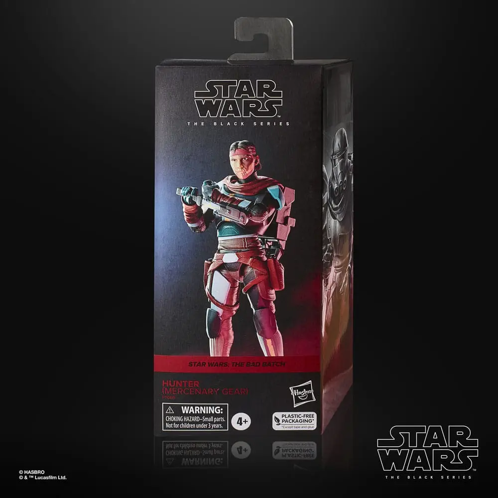 Akčná figúrka Star Wars: The Bad Batch Black Series Hunter (Mercenary Gear) 15 cm termékfotó