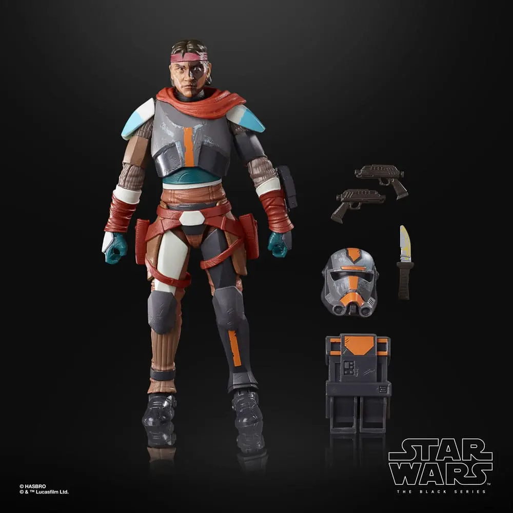 Akčná figúrka Star Wars: The Bad Batch Black Series Hunter (Mercenary Gear) 15 cm termékfotó