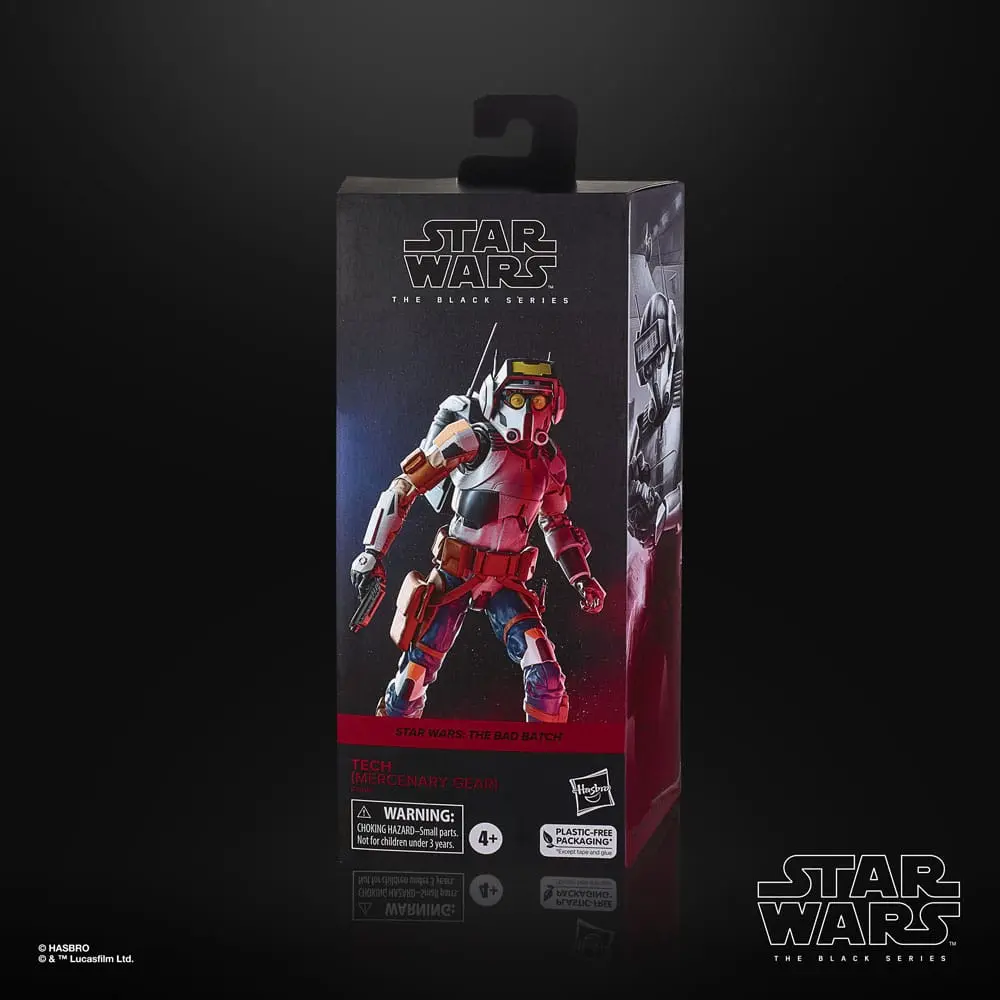 Star Wars: The Bad Batch Black Series Akčná figúrka Tech (Mercenary Gear) 15 cm produktová fotografia
