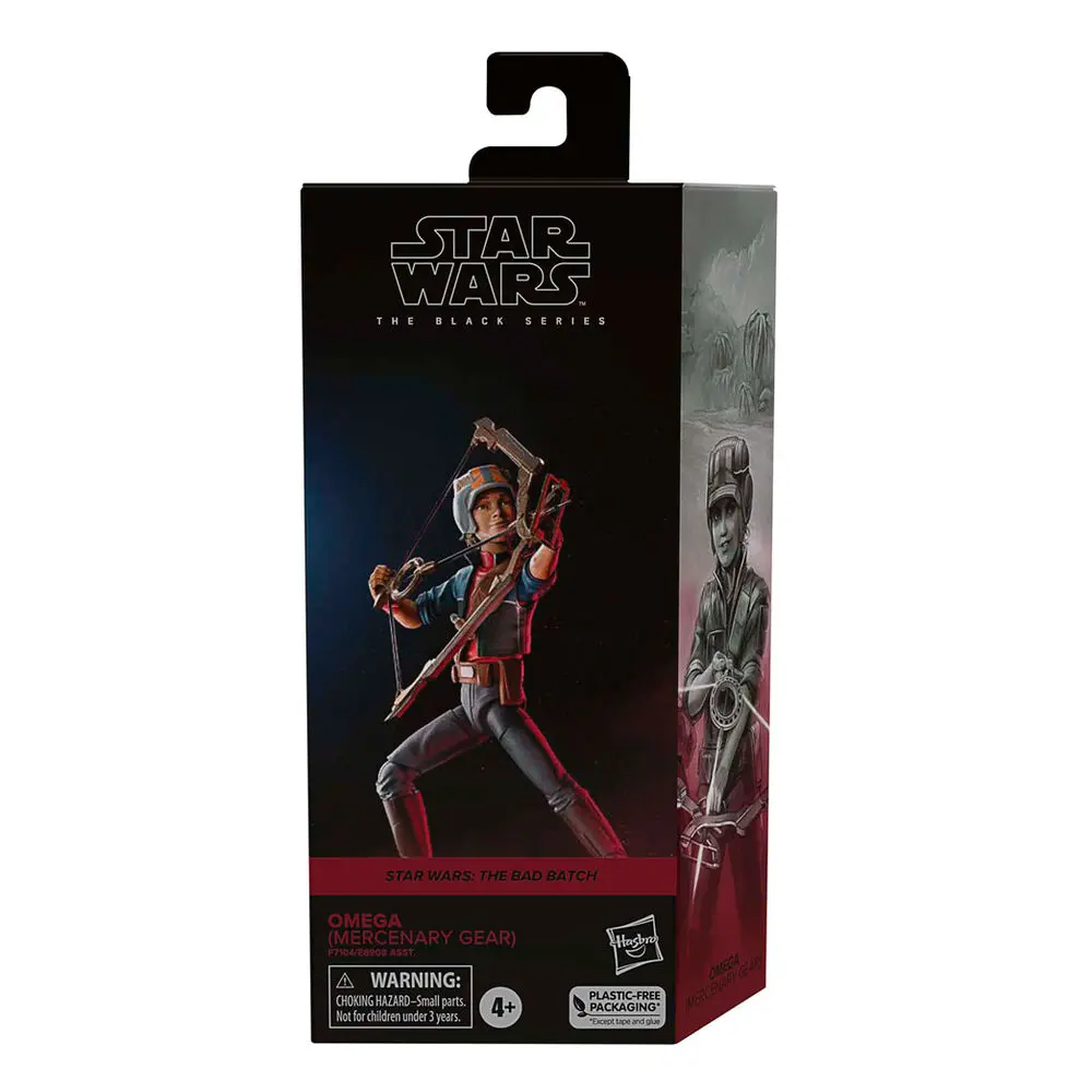 Star Wars: The Bad Batch Black Series Akčná figúrka Omega (Mercenary Gear) 15 cm termékfotó