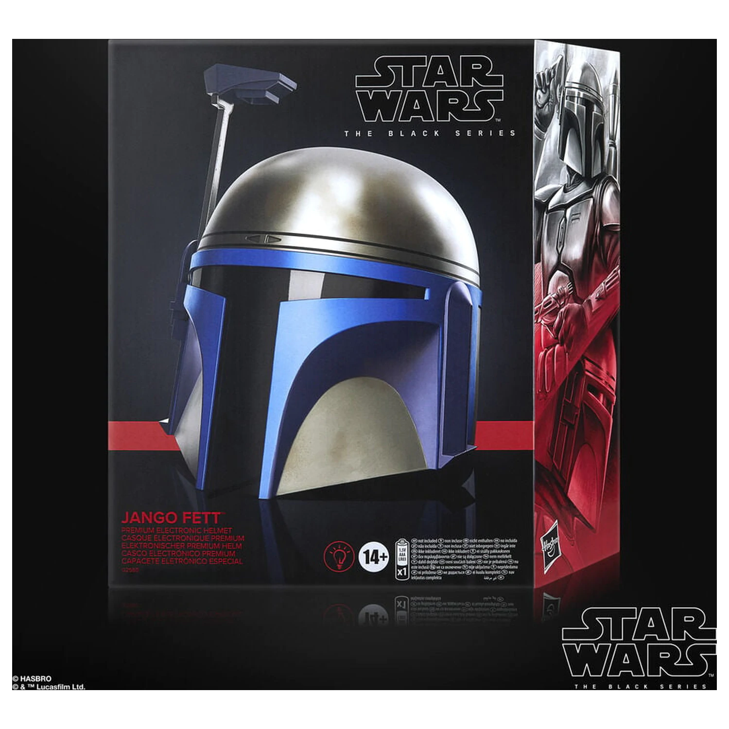 Star Wars The Black Series prémiová elektronická helma produktová fotografia