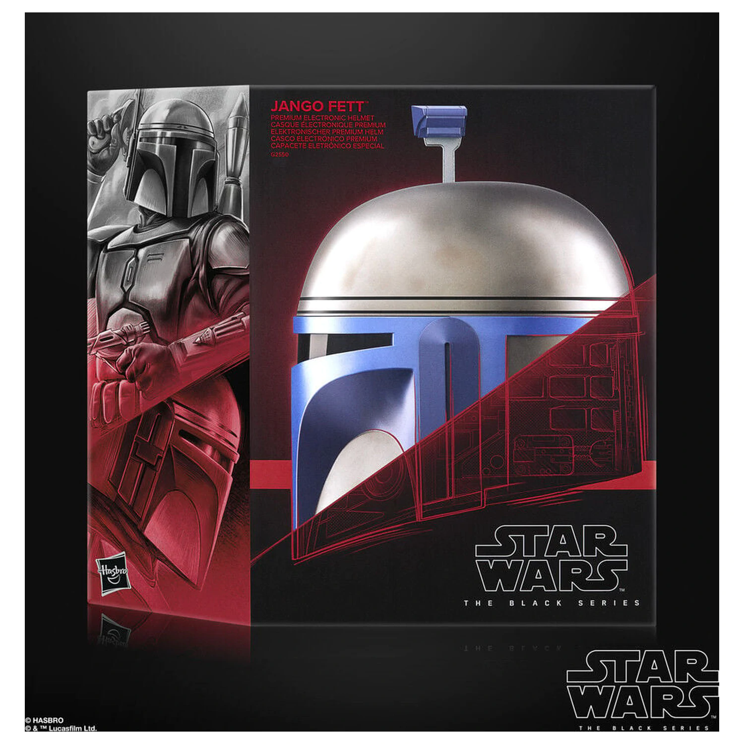 Star Wars The Black Series prémiová elektronická helma produktová fotografia