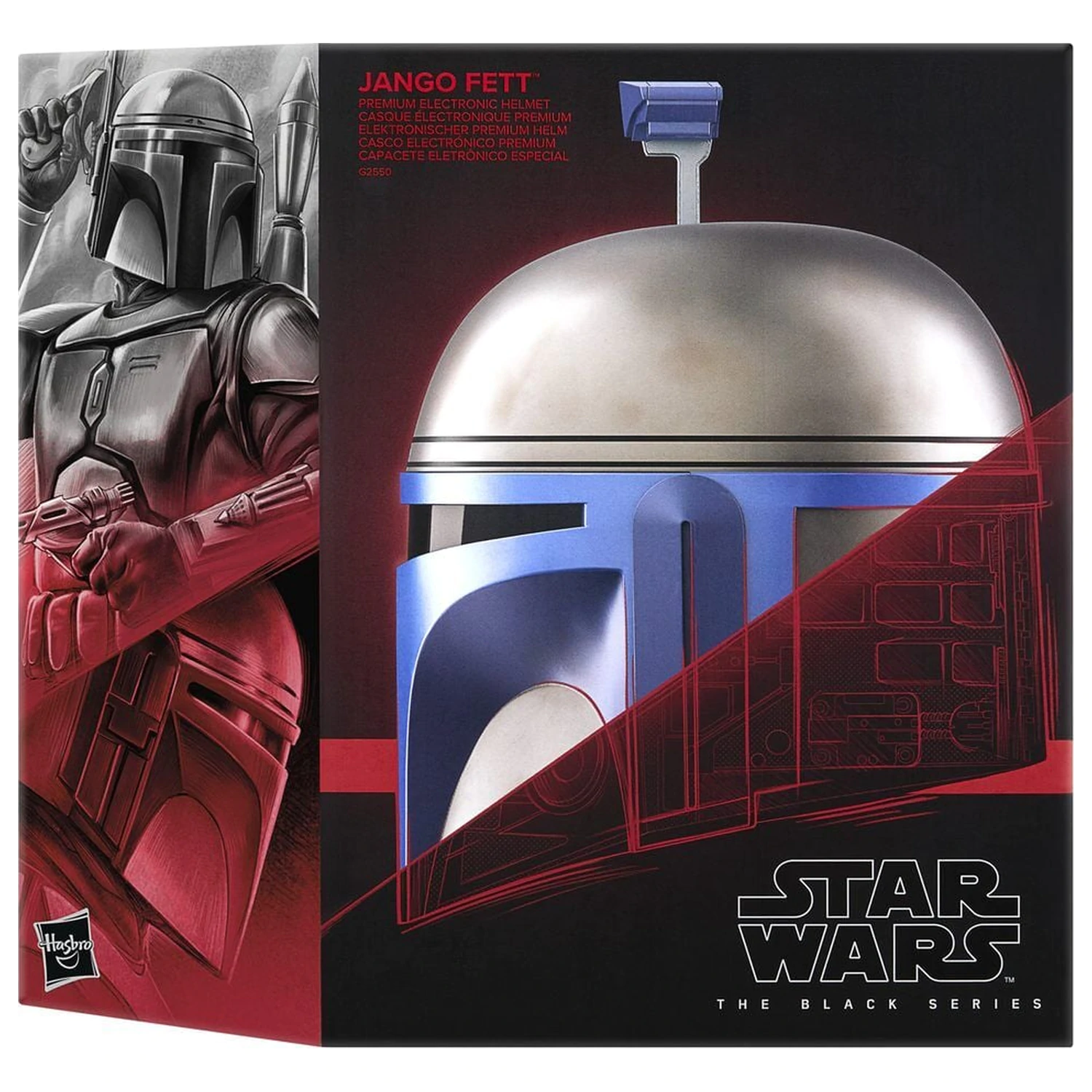 Star Wars The Black Series prémiová elektronická helma produktová fotografia