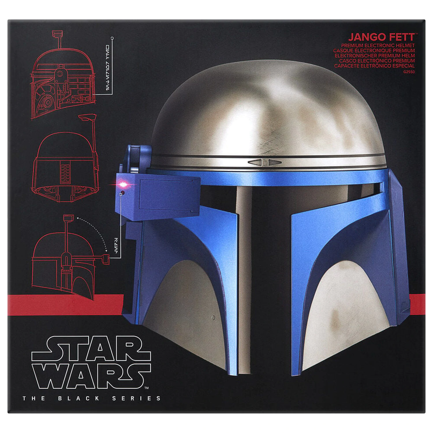 Star Wars The Black Series prémiová elektronická helma produktová fotografia