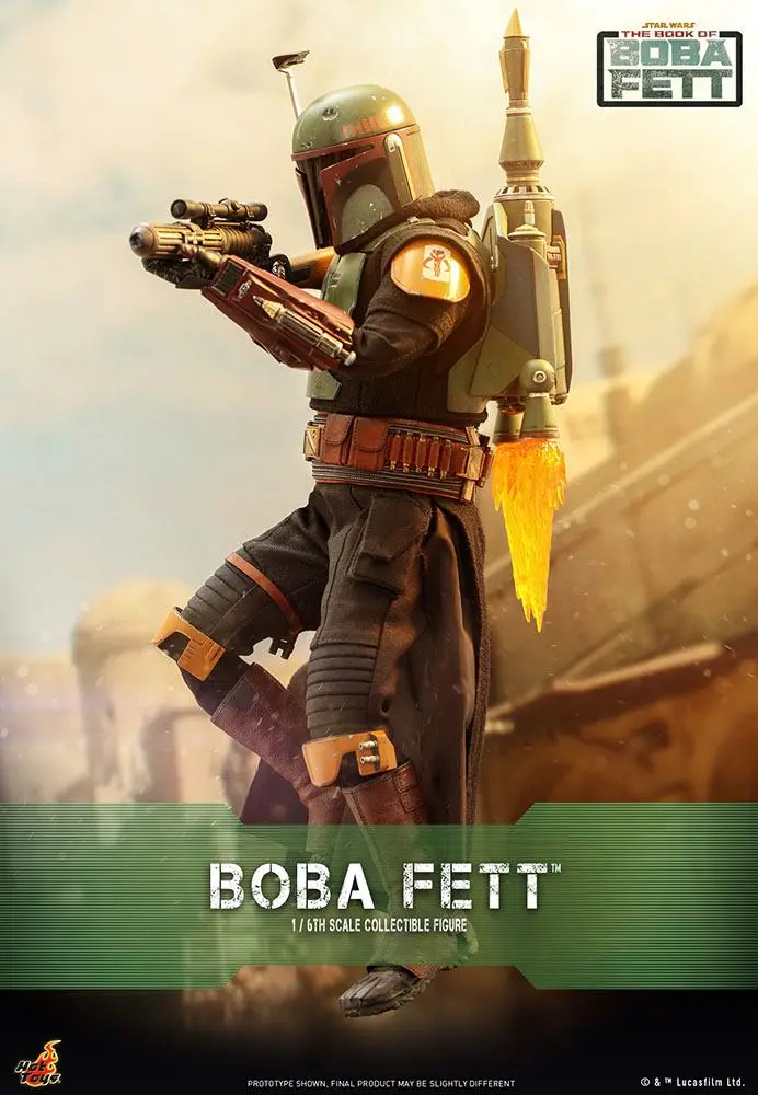 Star Wars: The Book of Boba Fett Action Figure 1/6 Boba Fett 30 cm produktová fotografia