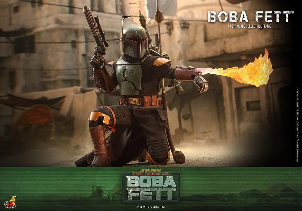 Star Wars: The Book of Boba Fett Action Figure 1/6 Boba Fett 30 cm produktová fotografia