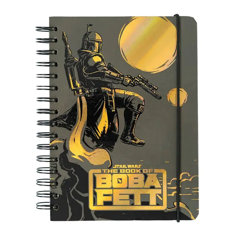 Star Wars The Book of Boba Fett A5 zápisník produktová fotografia