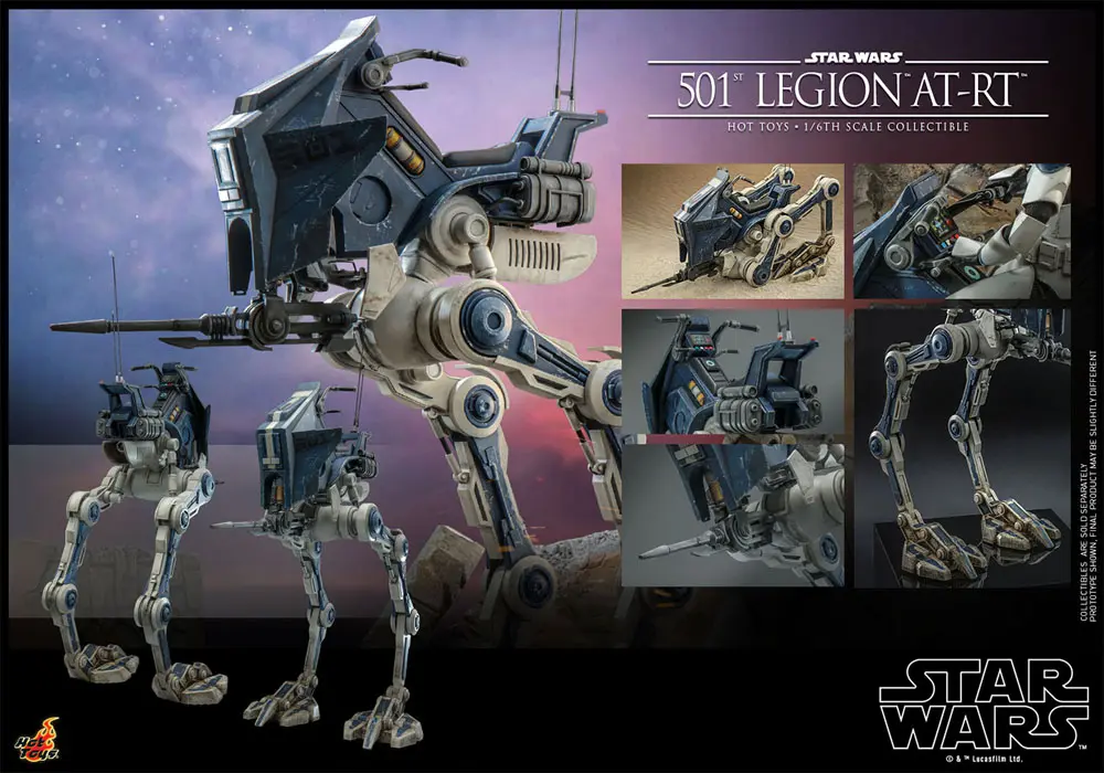 Star Wars The Clone Wars Akčná figúrka 1/6 501st Legion AT-RT 64 cm termékfotó