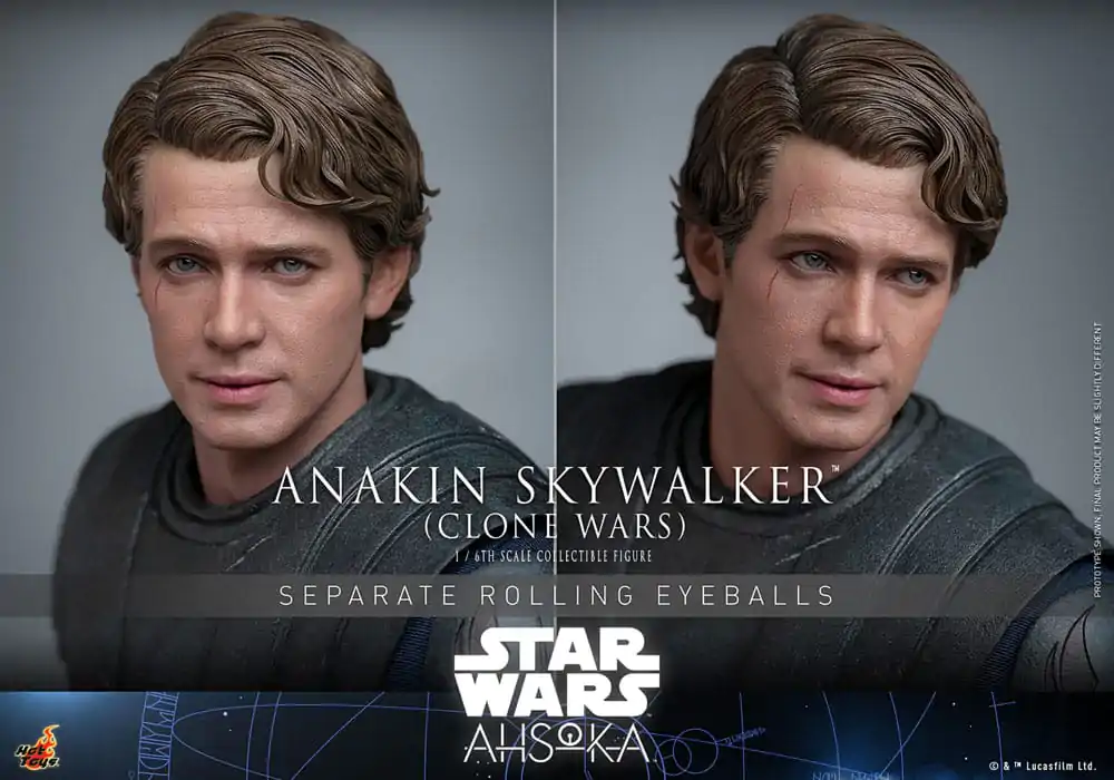 Star Wars: The Clone Wars Akčná figúrka 1/6 Anakin Skywalker 31 cm termékfotó