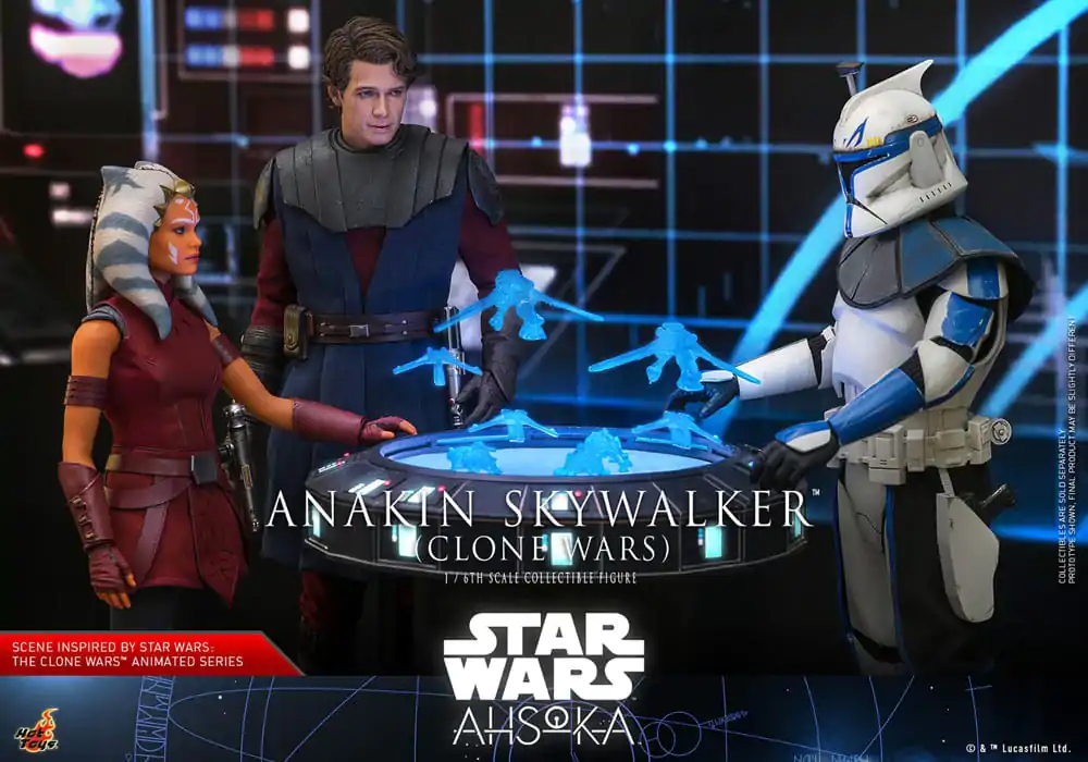 Star Wars: The Clone Wars Akčná figúrka 1/6 Anakin Skywalker 31 cm termékfotó