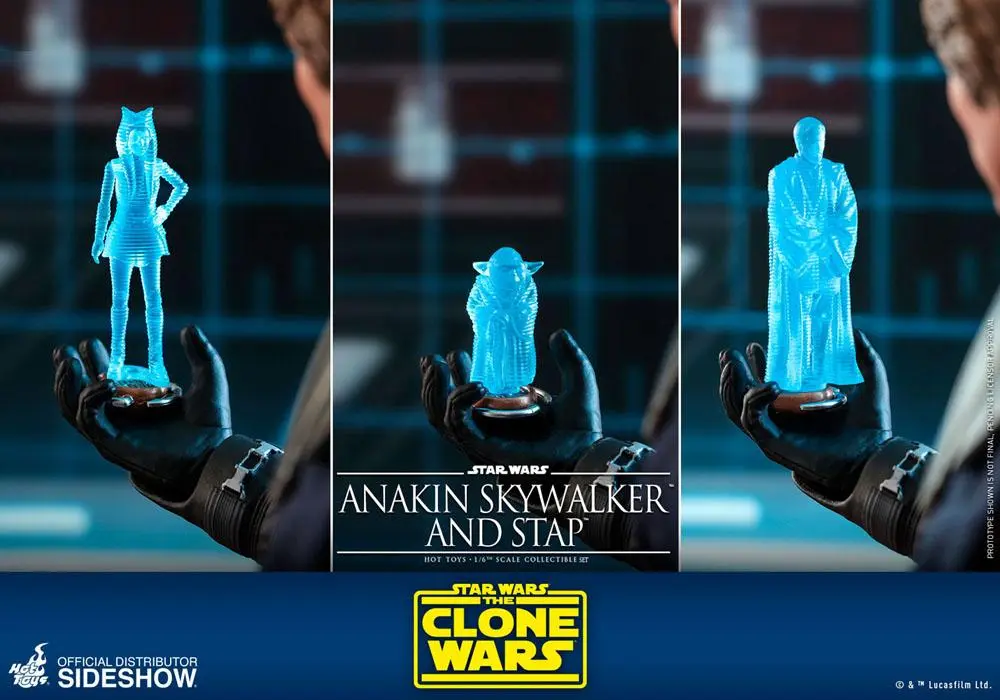 Star Wars The Clone Wars akčná figúrka 1/6 Anakin Skywalker & STAP 31 cm termékfotó