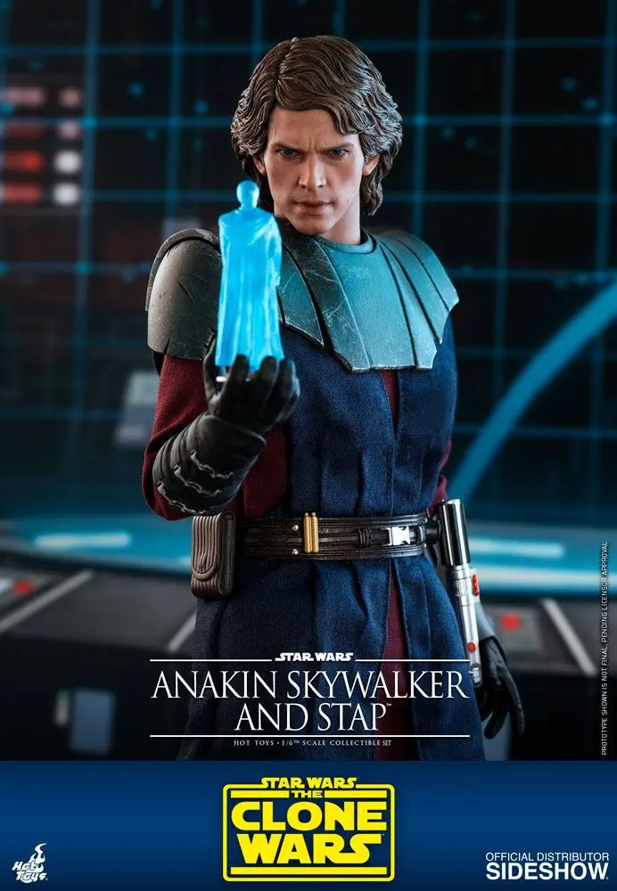 Star Wars The Clone Wars akčná figúrka 1/6 Anakin Skywalker & STAP 31 cm termékfotó