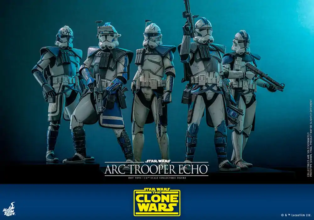 Star Wars: The Clone Wars Akčná figúrka 1/6 Arc Trooper Echo 30 cm termékfotó